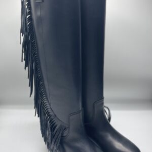 STIVALE DRITTO CON FRANGE