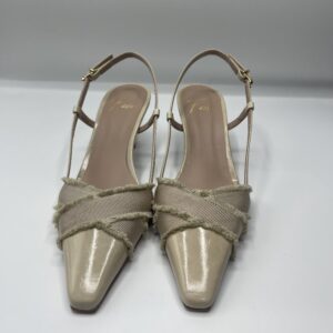 Slingback Travertino/gr