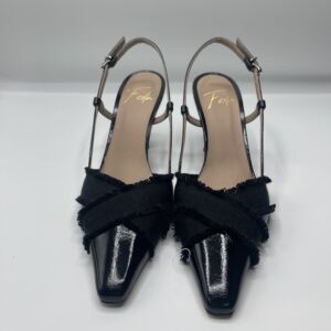 Slingback Nera Pizzo